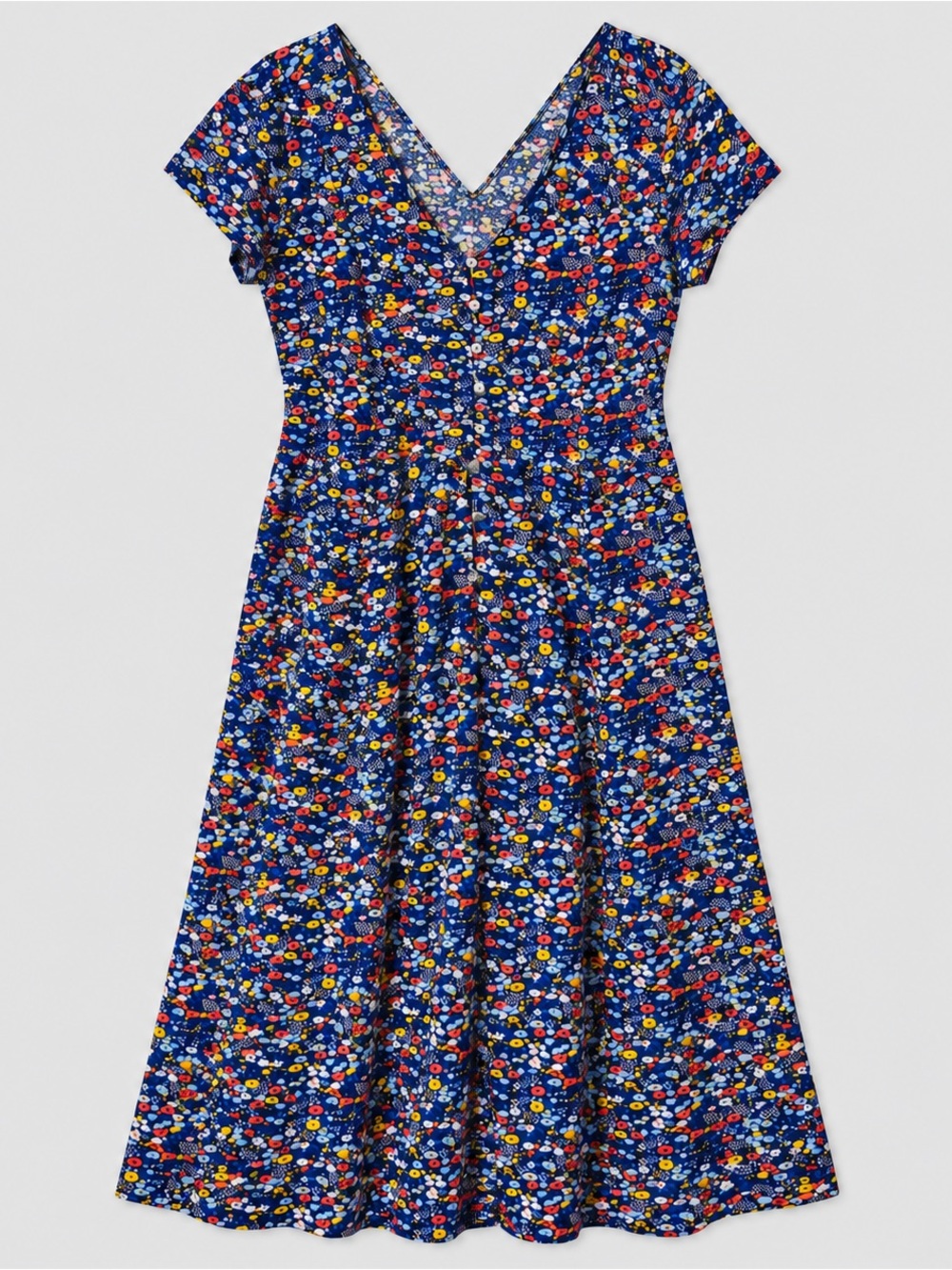 Thyme & Honey Floral Maxi Dress Large Prairie Cottage Garden Party Country